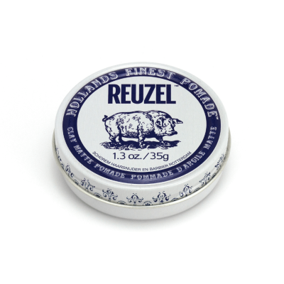 Reuzel Matte Clay Pomade pomada do włosów o bardzo mocnym utrwaleniu 35 g