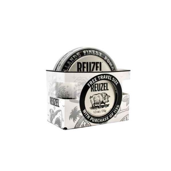 Zestaw Reuzel Concrete Hold Matte Pomade Road Trip 
