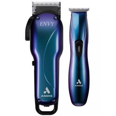 Zestaw Andis Galaxy trymer D-8 + maszynka Envy Li Cordless