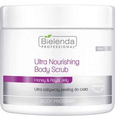 Bielenda peeling do ciała ultraodżywczy miód/mleczko pszczele 550g