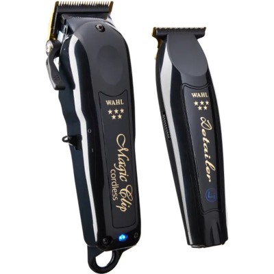 Zestaw Wahl Barber Combo Magic Clip Cordless+ trymer Detailer