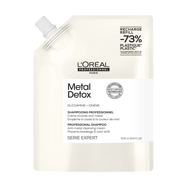 Loreal Serie Expert Metal Detox szampon REFIL 500ml 