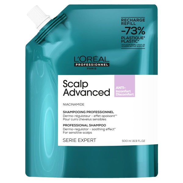 Loreal Serie Expert Scalp Advanced Anti - Discomfort szampon kojący REFIL 500ml 