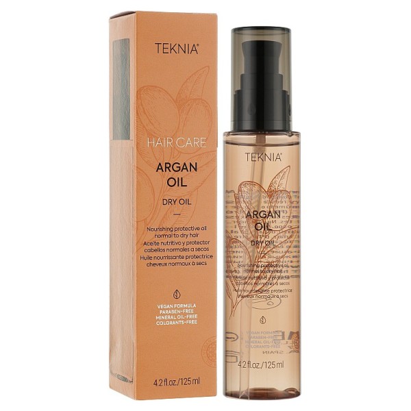 Lakmé Teknia Argan Oil Dry Oil suchy olejek do włosów 125ml