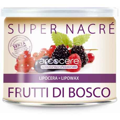 Arcocere - wosk do depilacji puszka 400 ml owoce leśne
