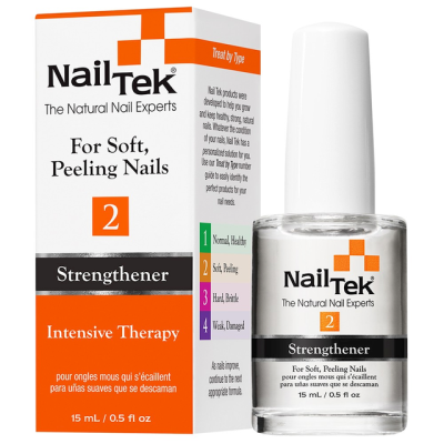 Nail Tek II Intensive Therapy - Odżywka regenerująca do cienkich, miękkich i rozdwajających się paznokci 15 ml
