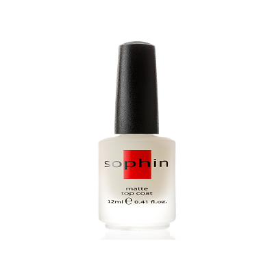 Sophin, Matte top coat - matujący lakier nawierzchniowy 12 ml