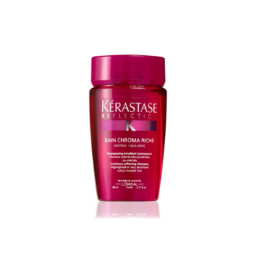 Kerastase MINI Reflection Bain Chroma Riche - Kąpiel do włosów koloryzowanych rozjaśnianych lub z pasemkami 80 ml