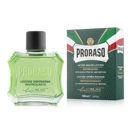 Proraso Green Aftershave Lotion, chłodzący lotion po goleniu, 100 ml