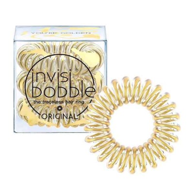 InvisiBobble Traceless Hair Ring Time to shine You're Golden gumki do włosów 3 szt.