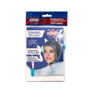 Ronney Dye Cap czepek do koloryzacji + szydełko 00185