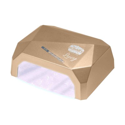 Ronney Lucy 36W lampa LED/ UV złota