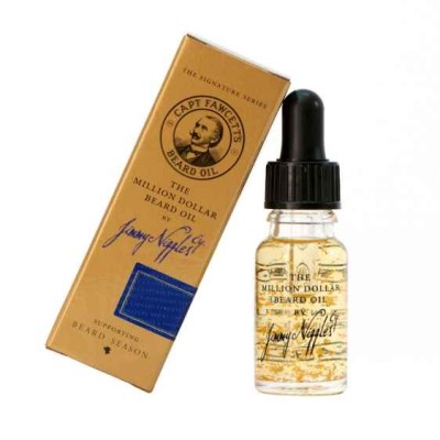 Captain Fawcett Million Dollar by Jimmy Niggles olejek do brody ze złotem 10 ml