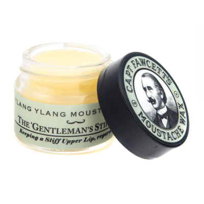 Captain Fawcett The Gentleman's Stiffener Ylang Ylang wosk do wąsów słoiczek 15 ml