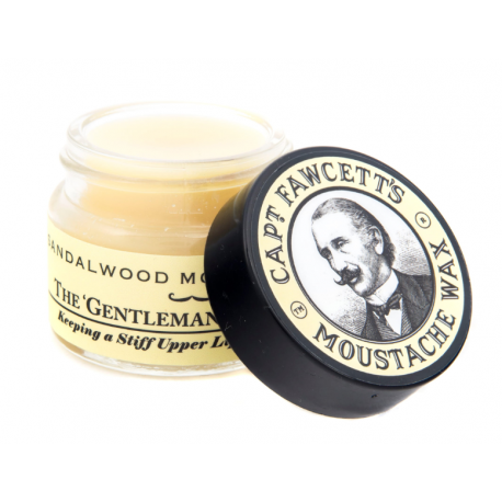 Captain Fawcett The Gentleman's Stiffener Sandalwood wosk do wąsów słoiczek 15 ml