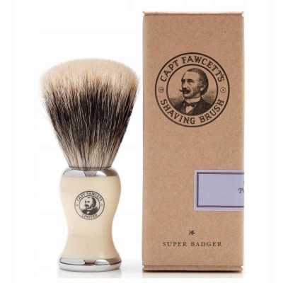 Captain Fawcett Grooming Requisites Super Badger pędzel do golenia