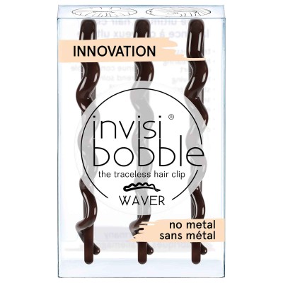 Invisibobble Waver Pretty Dark spinki do włosów 3 szt.