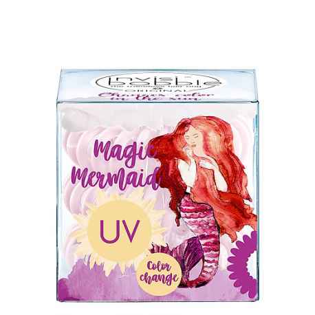 InvisiBobble Traceless Hair Ring KIDS UV Coral Cha-cha gumki do włosów 3 szt.