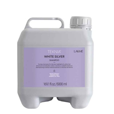 Lakme Teknia SILVER szampon do włosów siwych i blond 5000 ml