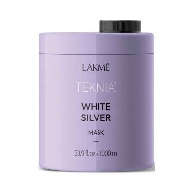 Lakme Teknia SILVER maska do włosów siwych i blond 1000 ml
