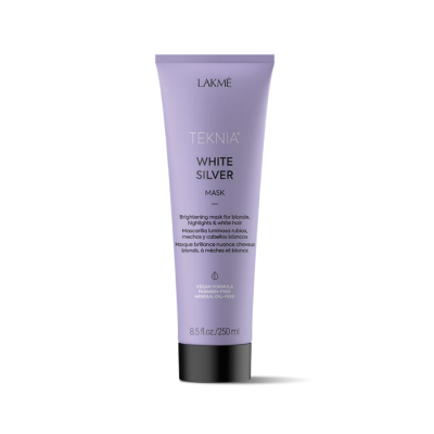 Lakme Teknia SILVER maska do włosów siwych i blond 250 ml
