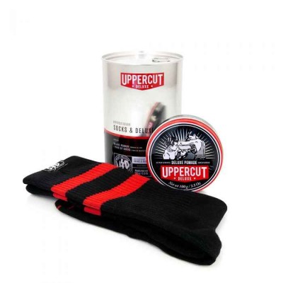 Uppercut Deluxe Pomade 100 g + skarpetki ZESTAW