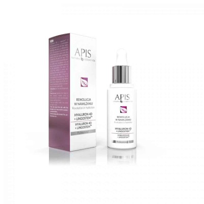 Apis Hialuron 4 D + LINGOSTEM serum nawilżające 30ml