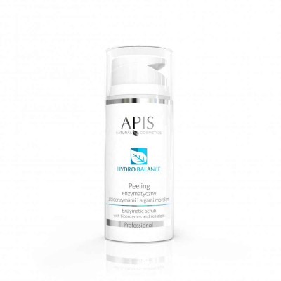 Apis Hydro Balance peeling enzymatyczny z bioenzymami i algami morskimi 100 ml