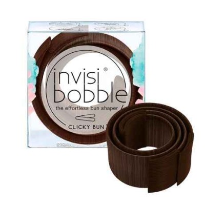 Invisibobble Clicky Bun Pretzel Brown klips do koków