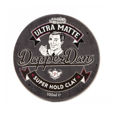 Dapper Dan Ultra Matte bardzo mocna matująca glinka 100 ml