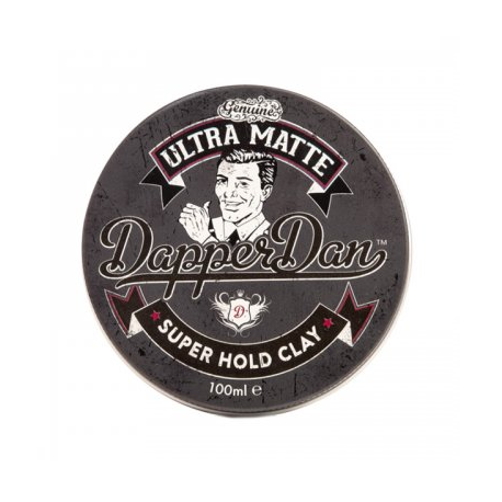 Dapper Dan Ultra Matte bardzo mocna matująca glinka 100 ml
