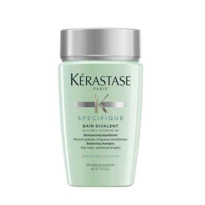 Kerastase Bain Divalent kąpiel do włosów mieszanych/przetłuszczających się u nasady i suchych na końcach 80 ml