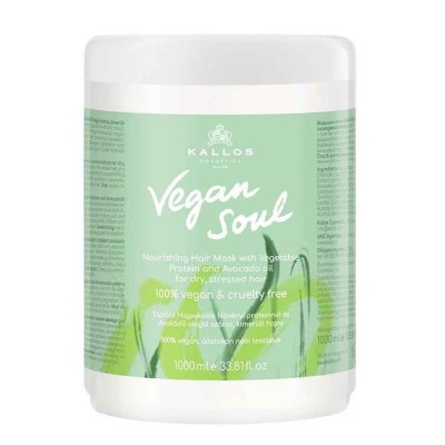 Kallos Vegan Soul maska do włosów suchych 1000 ml