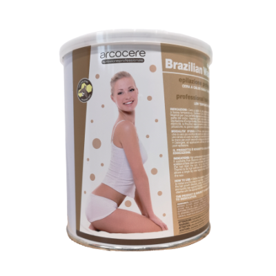 Arcocere Brazilian Wax wosk w puszce do depilacji twarz ciało bikini 800 ml