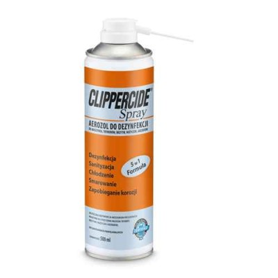 Barbicide Clippercide spray do dezynfekcji i smarowania maszynek 500ml 