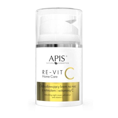 Apis Re-Vit C Home Care odbudowujący krem na noc z retinolem i witaminą C 50 ml