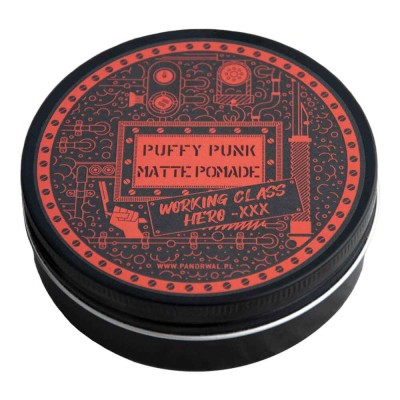 Pan Drwal Working Class Hero Puffy Punk Matte woskowa pomada 150g