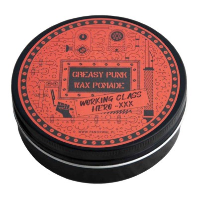 Pan Drwal Working Class Hero Greasy Punk Wax woskowa pomada 135g