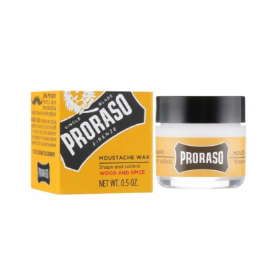 Proraso Yellow Wood and Spice Wosk do wąsów 15 ml