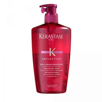 Kerastase Reflection Bain Chroma Riche kąpiel do włosów koloryzowanych rozjaśnianych lub z pasemkami 500 ml