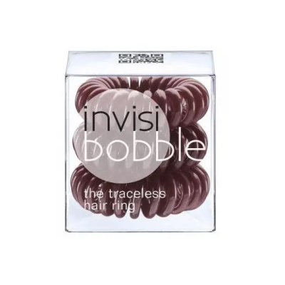 InvisiBobble Traceless Hair Ring Chocolate Brown gumki do włosów 3 szt.