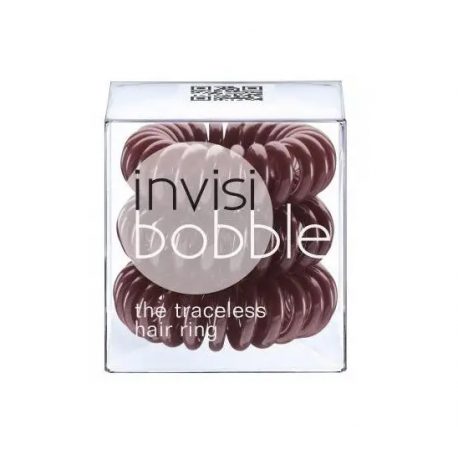 InvisiBobble Traceless Hair Ring Chocolate Brown gumki do włosów 3 szt.