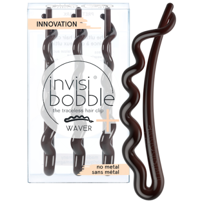 Invisibobble Waver PLUS Pretty Dark spinki 3szt.