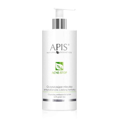 Apis Acne Stop oczyszczająe mleczko antybakteryjny z zieloną herbatą 500 ml