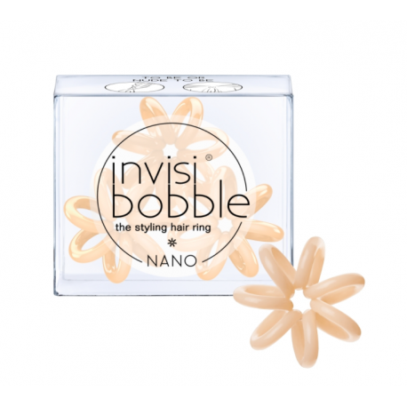 Invisibobble NANO To Be Or Nude To Be gumki do włosów 3szt./opak.