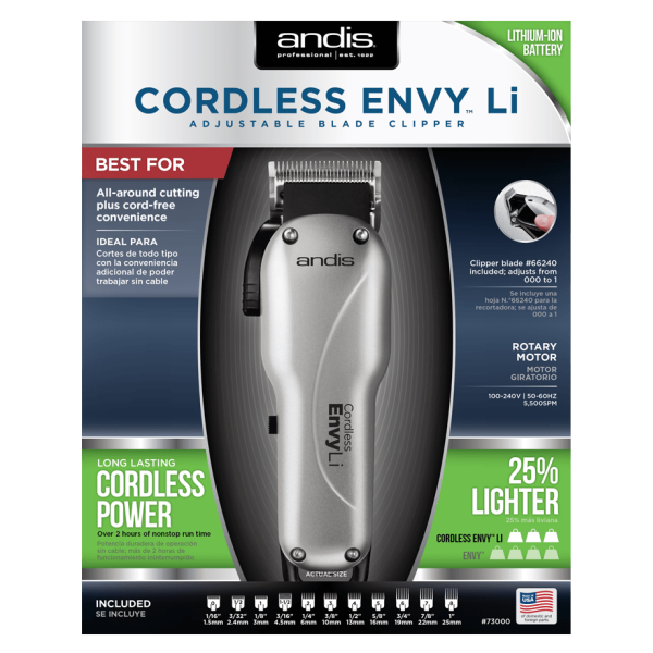 Andis US-Pro Li US Cordless maszynka do strzyżenia bezprzewodowa