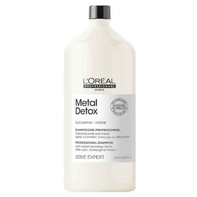 Loreal Serie Expert Metal Detox szampon neutralizujący metale do włosów po farbowaniu 1500 ml