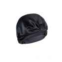 Schwarzkopf Silk Bonnet jedwabny turban na głowę czarny