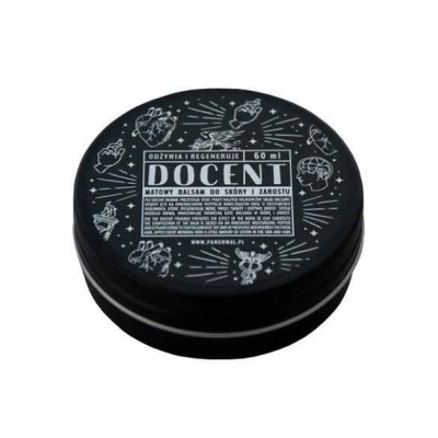 Pan Drwal DOCENT Matowy balsam do skóry i zarostu 60ml