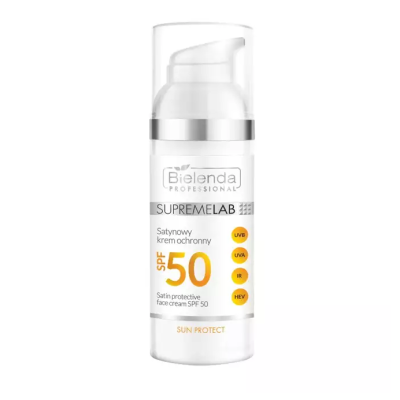 Bielenda SupremeLab Satynowy krem ochronny SPF50 50 ml